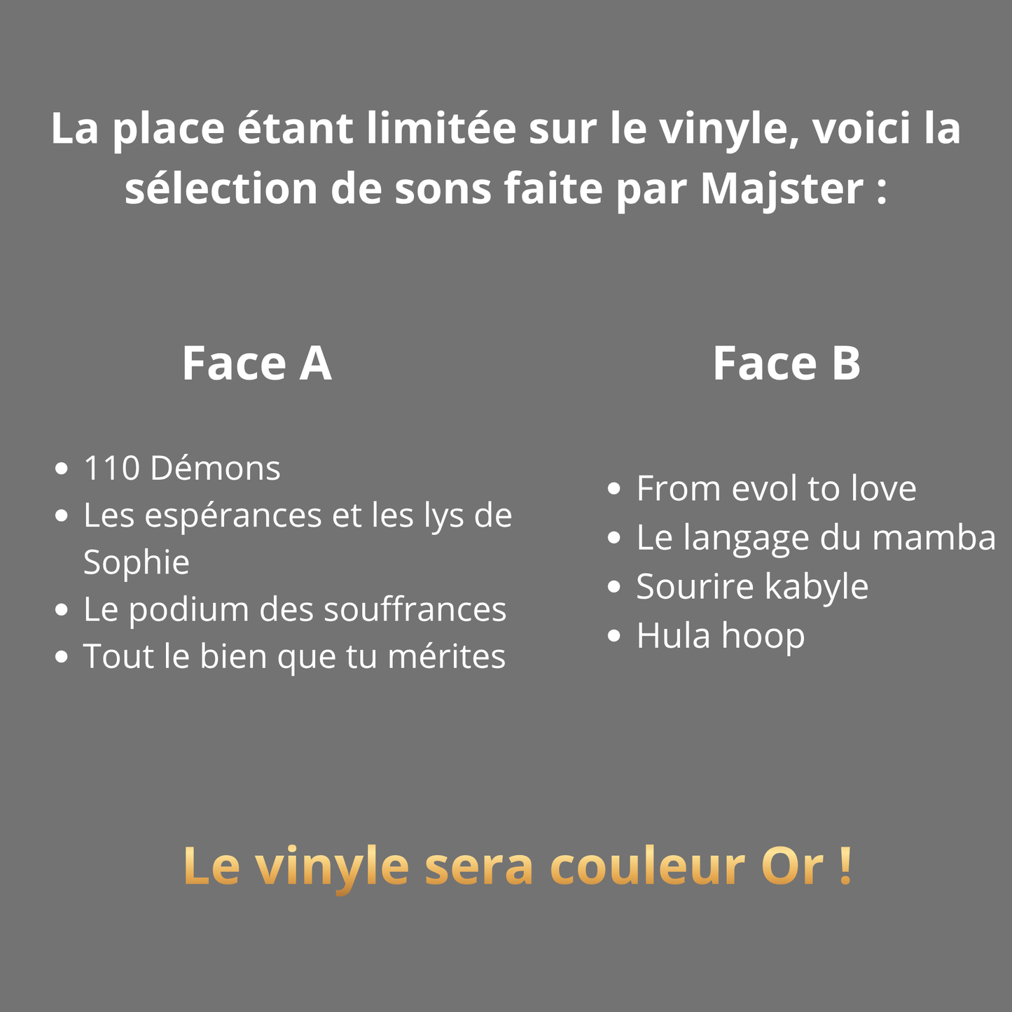 Vinyle - Le Roi des Juifs est Noir et Il Mange Chez Al-Haeche